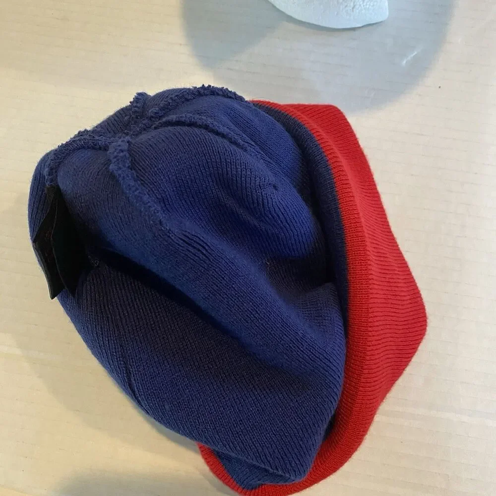 Netflix Loungefly Stranger Things Blue Knit Beanie Hat Pom-pom OSFM EUC